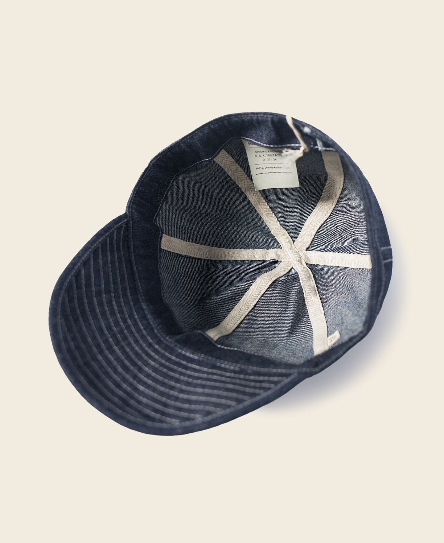 A3 Mechanic Cap in 13oz Selvedge Denim – Blue Owl Workshop