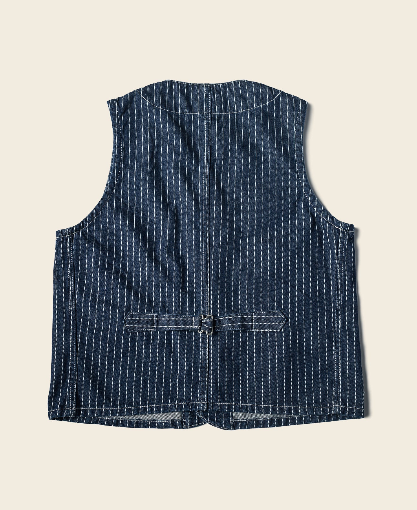 1930s Salt & Pepper Beach Cloth Wool Vest | Bronson