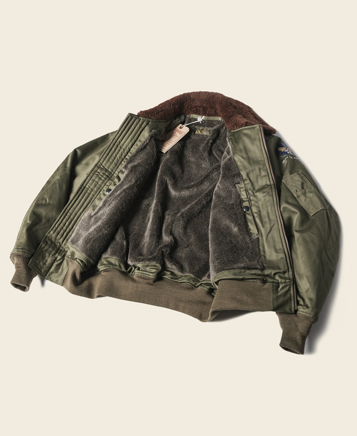 1944 USAAF Type B-15A Flight Jacket | Woolen Bomber Jacket | Bronson