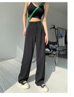 Daily Velcro Waist Belt Loose Trousers