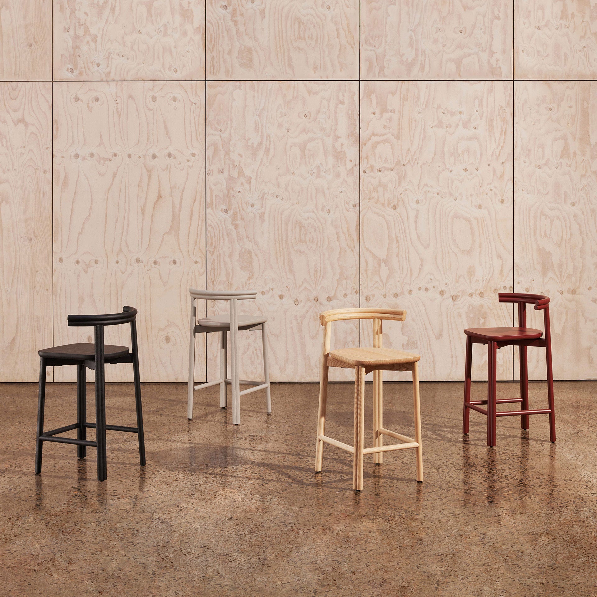 Twill Bar Chair| Timber Bar Chair | Gibson Karlo | DesignByThem