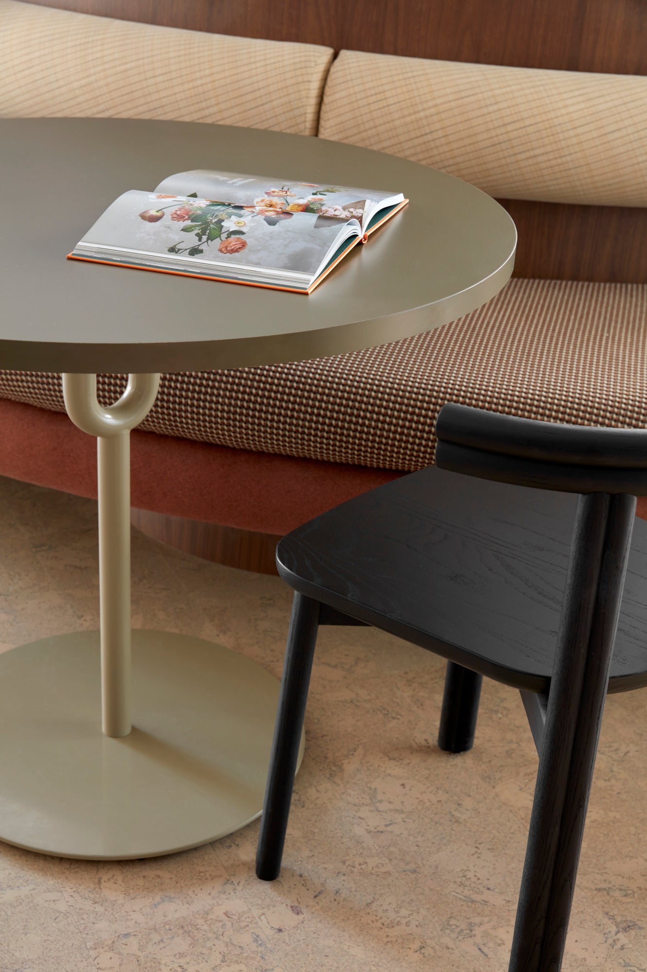 Twill Chair and Piper Pedestal Table | Kytec, NSW | DesignByThem