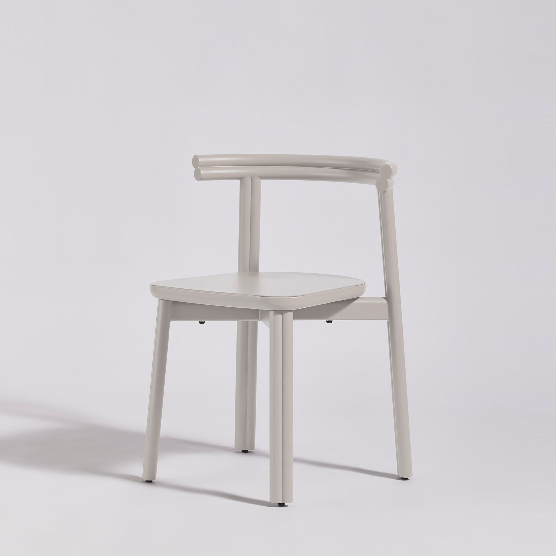 Silk Grey Twill Metal Chair | Metal Dining Chair | Gibson Karlo | DesignByThem