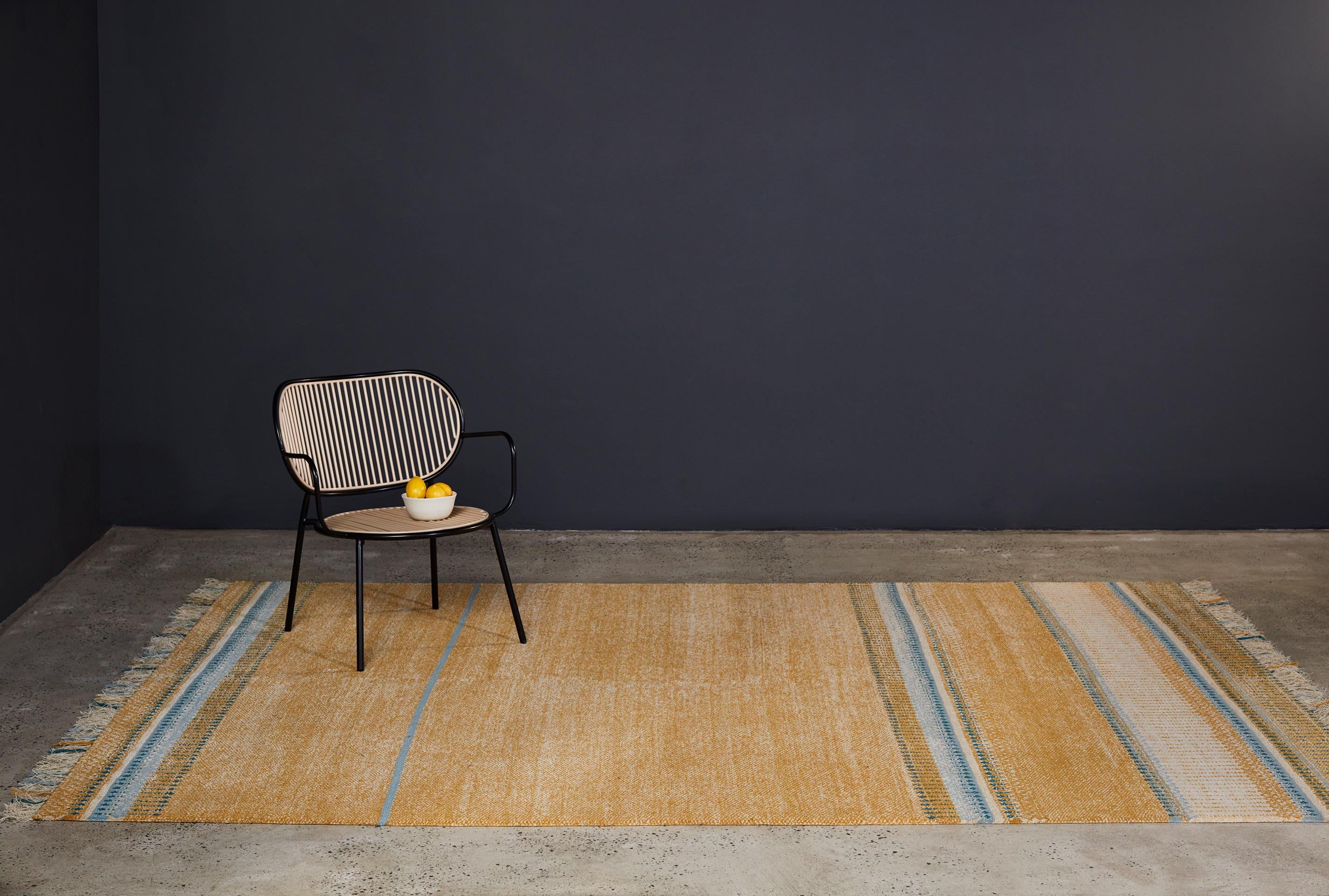 Griglia Rugs by Tappeti | Piper Lounge Chair | DesignByThem