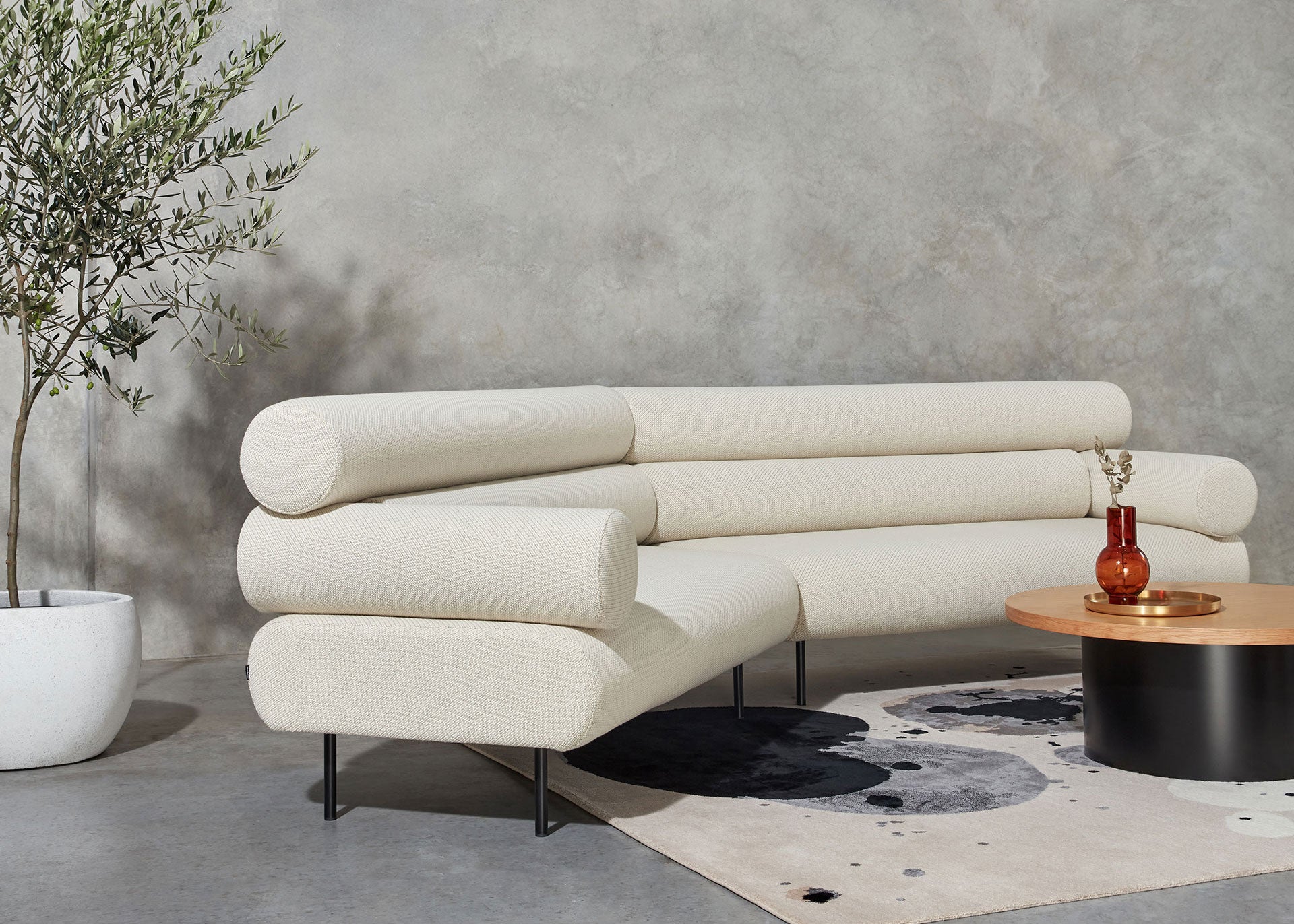 Cabin Modular Lounge | Upholstered Residential or Commercial Sofa | Gibson Karlo | DesignByThem