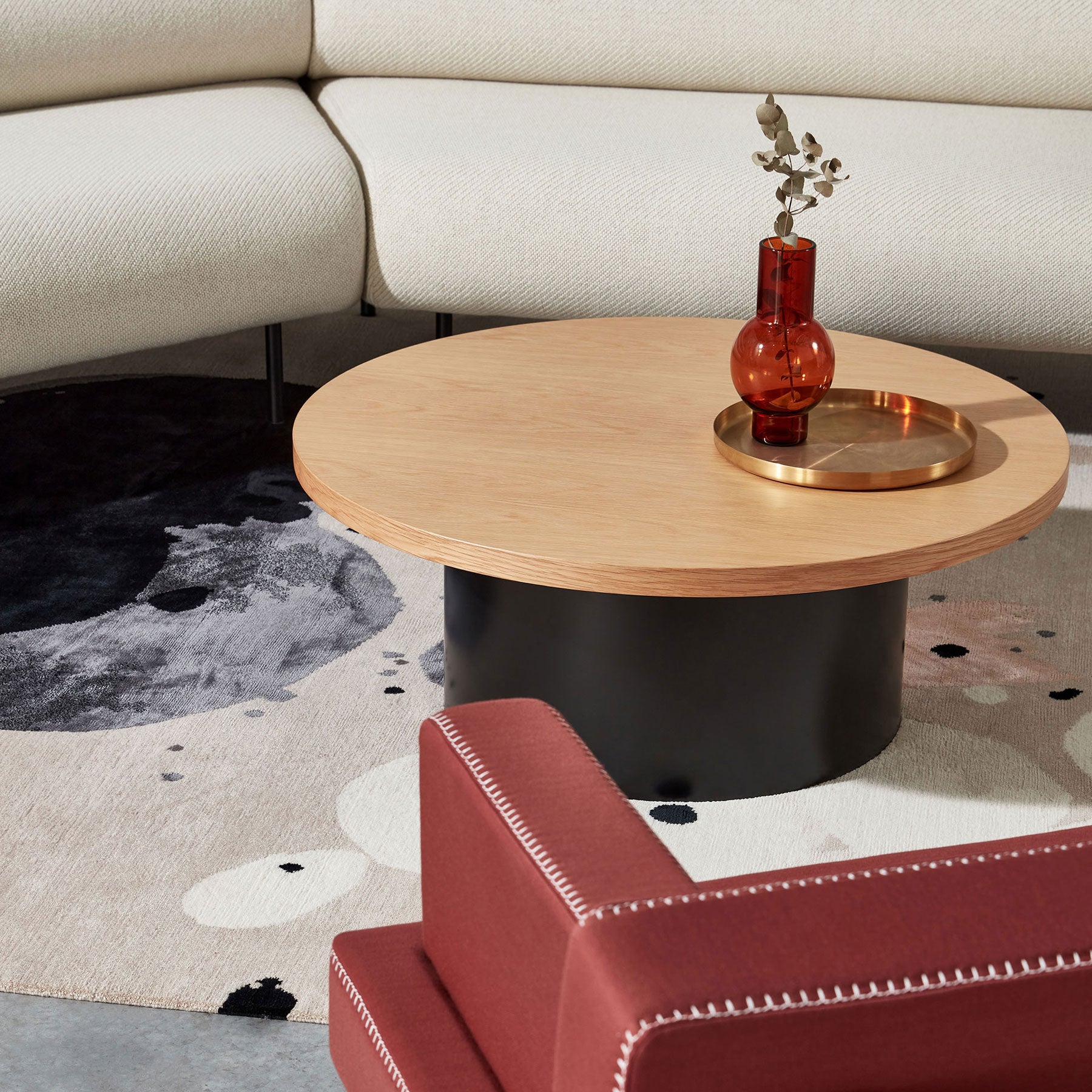 Dial Coffee Table | Black, White or Timber Indoor or Outdoor Use | DesignByThem