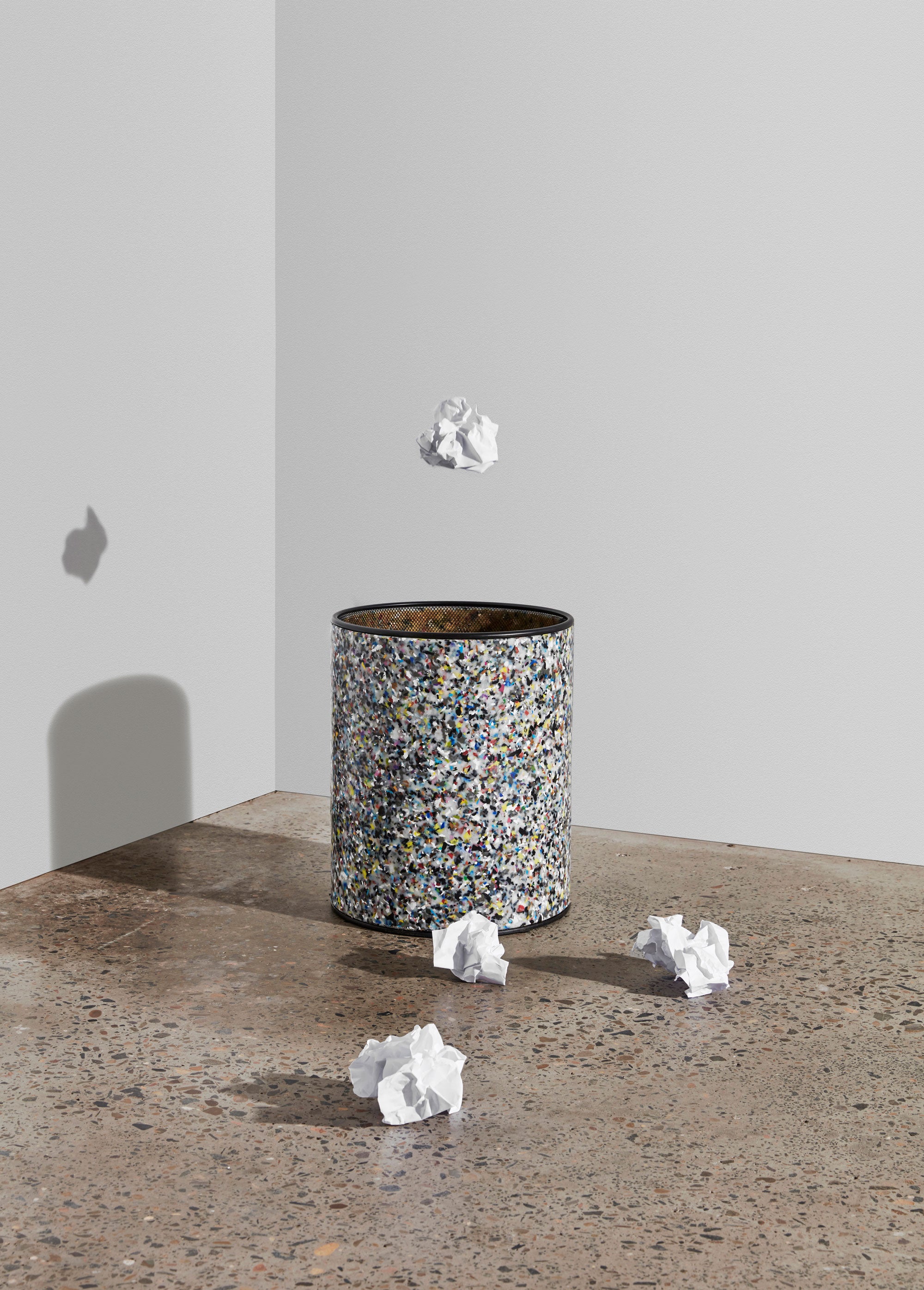 Confetti Waste Bin | 100% Recycled Plastic | DesignByThem