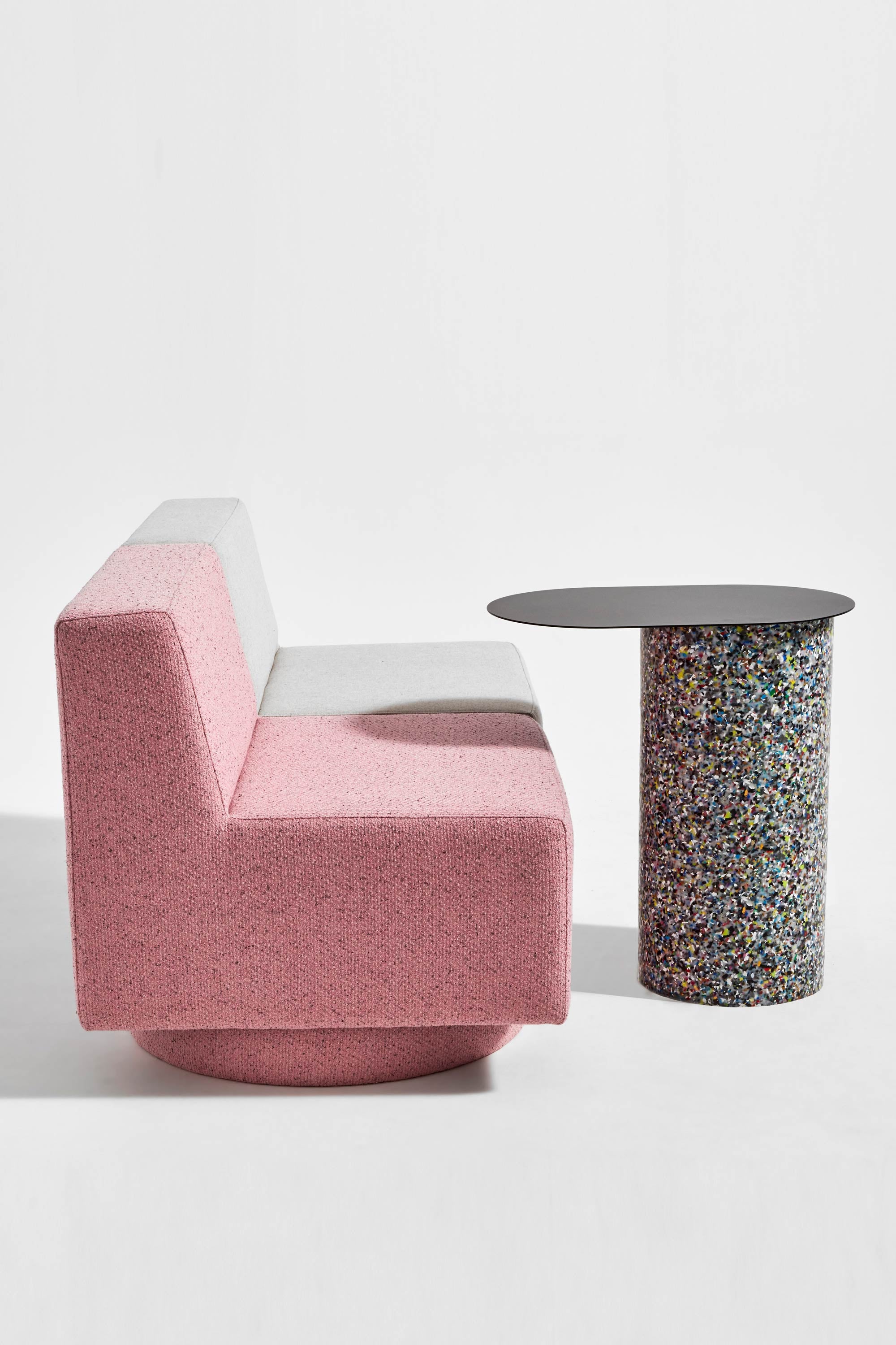 Confetti Cantilever Side Table | 100% Recycled Plastic | Sarah Gibson & Nicholas Karlovasitis | DesignByThem