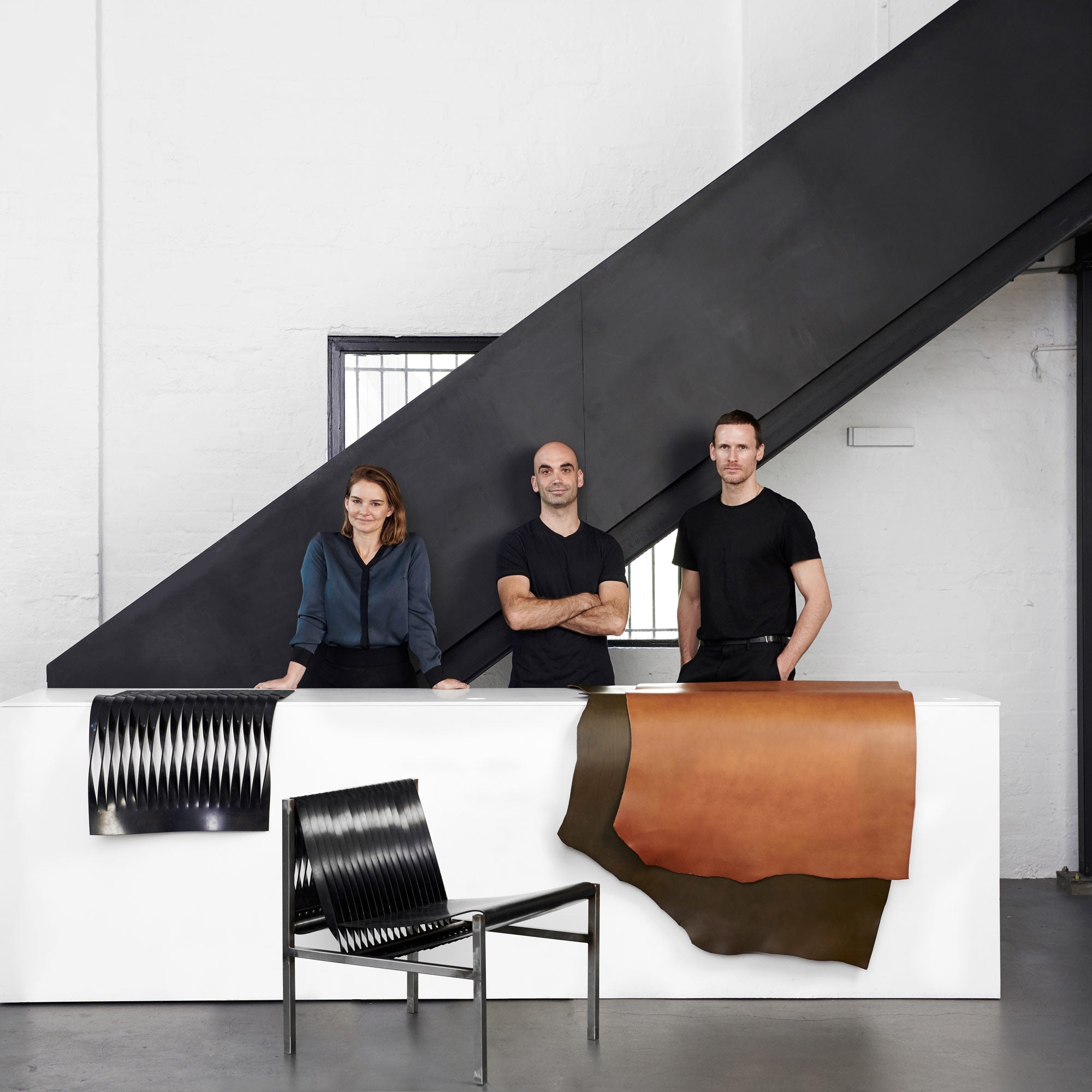 DL Lounge Chair & Bench by Dion Lee, Sarah Gibson & Nicholas Karlovasitis | DesignByThem