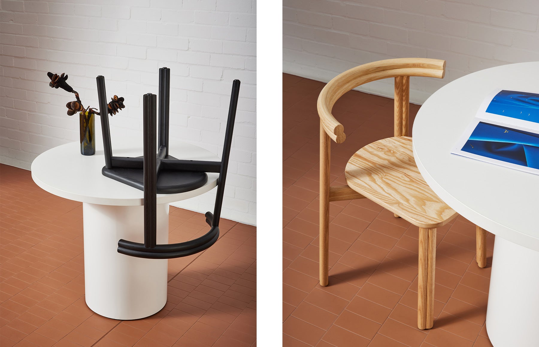 Twill Chair| Timber Stacking Chair | Gibson Karlo | DesignByThem