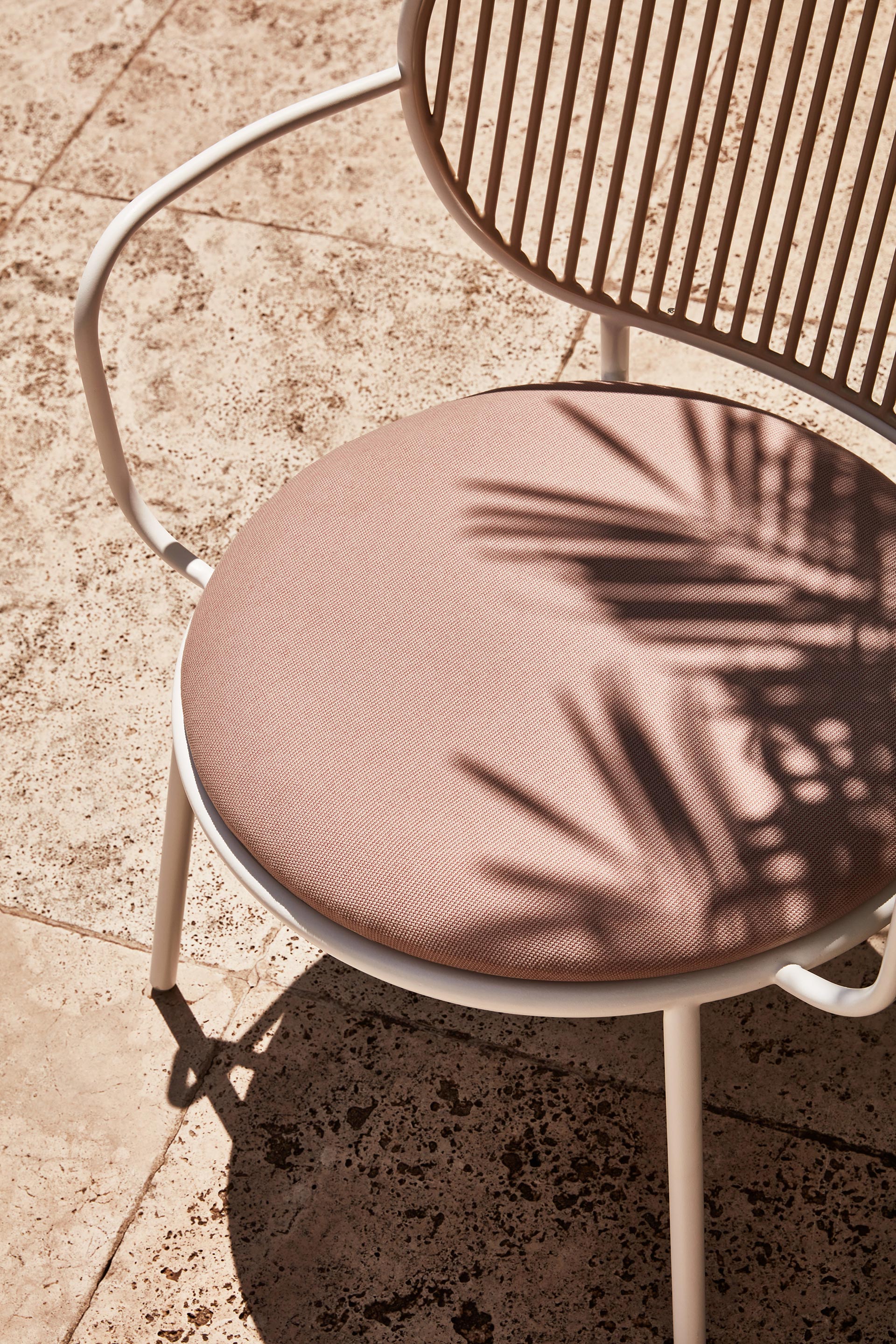 Piper Lounge Chair | Stainless Steel Indoor Outdoor Furniture | Sarah Gibson & Nicholas Karlovasitis | DesignByThem