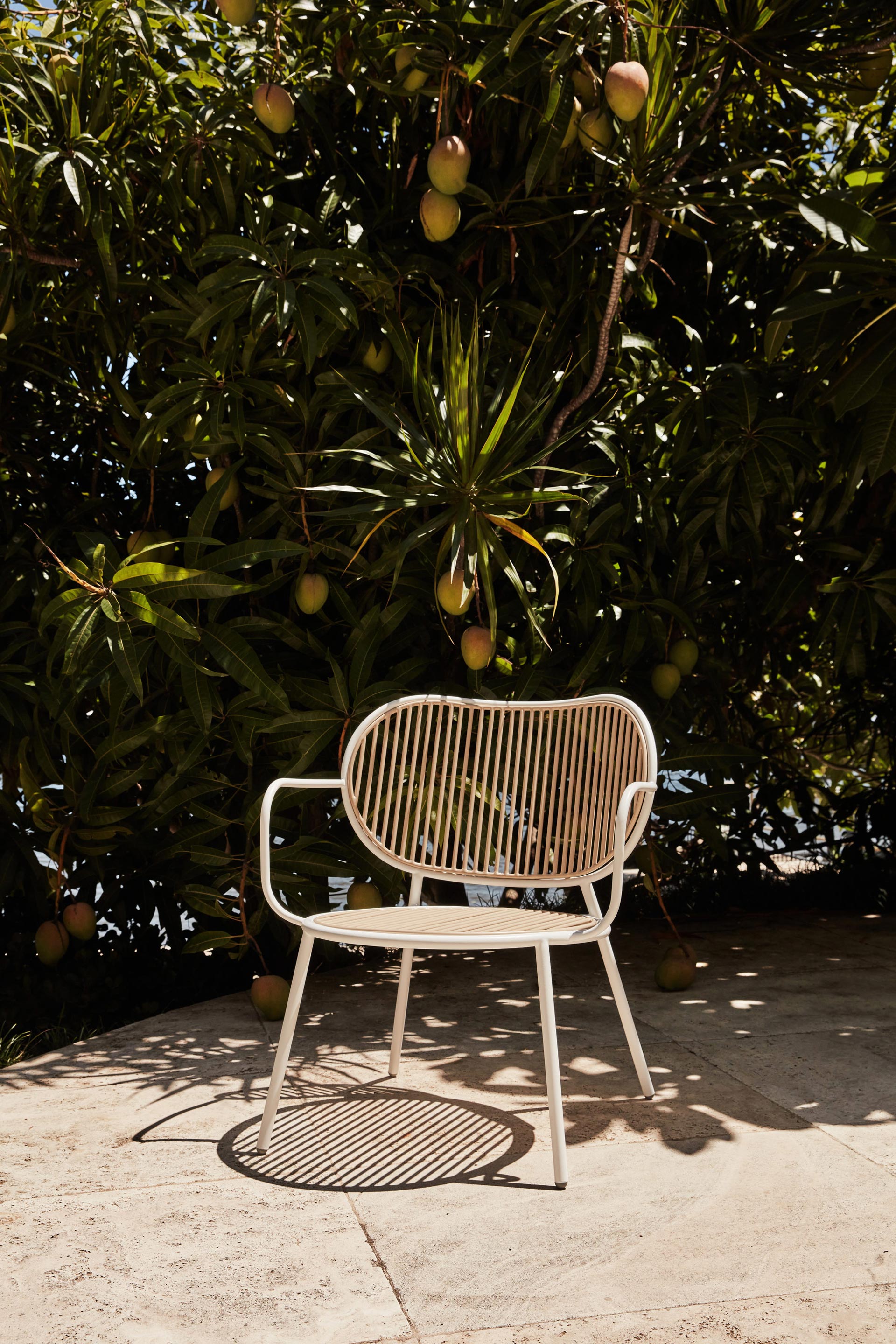 Piper Lounge Chair | Stainless Steel Indoor Outdoor Furniture | Sarah Gibson & Nicholas Karlovasitis | DesignByThem