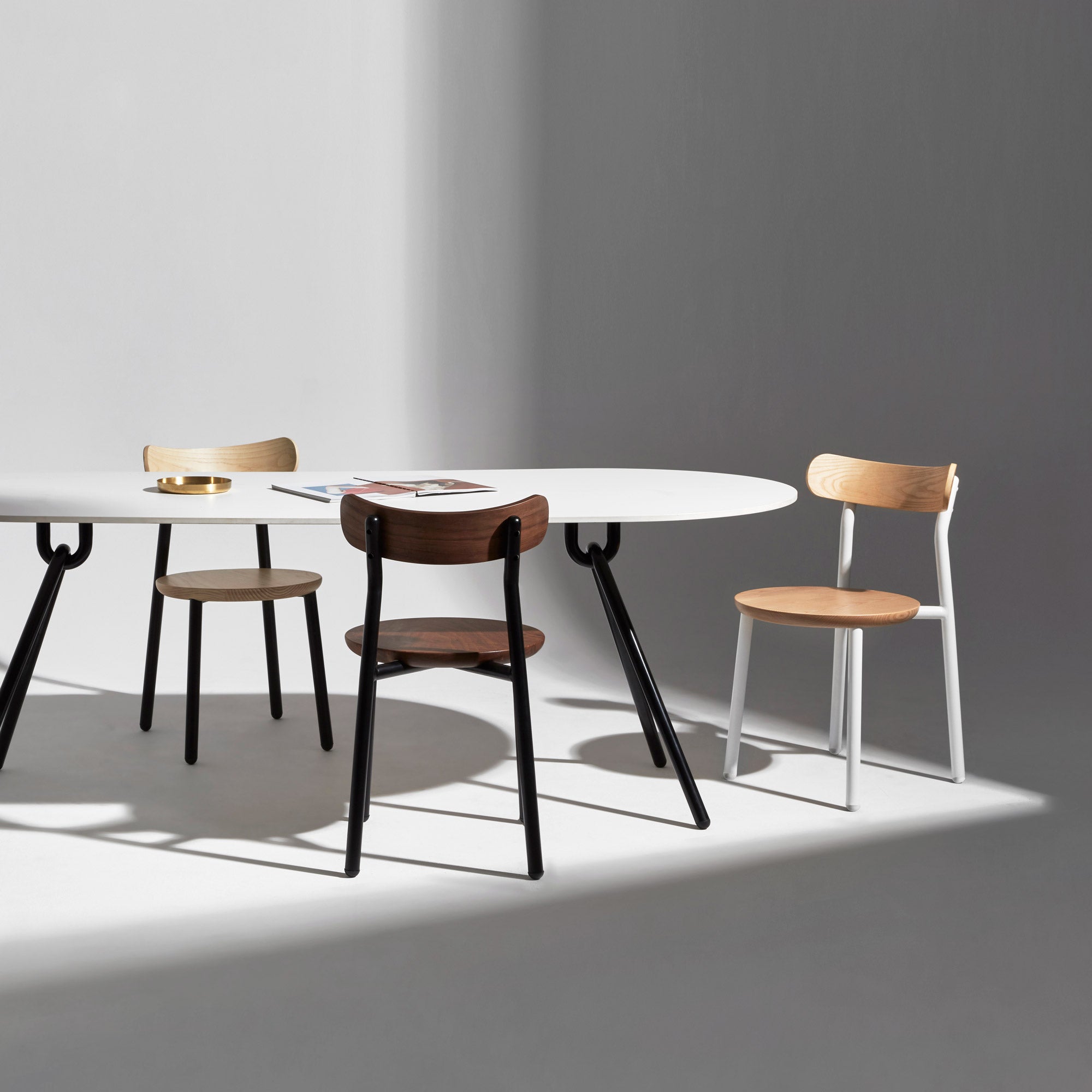 Them Chair | Timber & Metal Dining Chair | Sarah Gibson & Nicholas Karlovasitis | DesignByThem