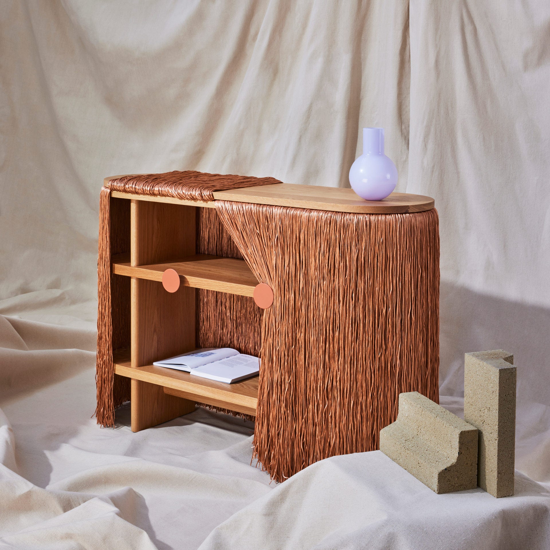 Weaver Cabinet | Fringed Credenza | Elliat Rich | DesignByThem