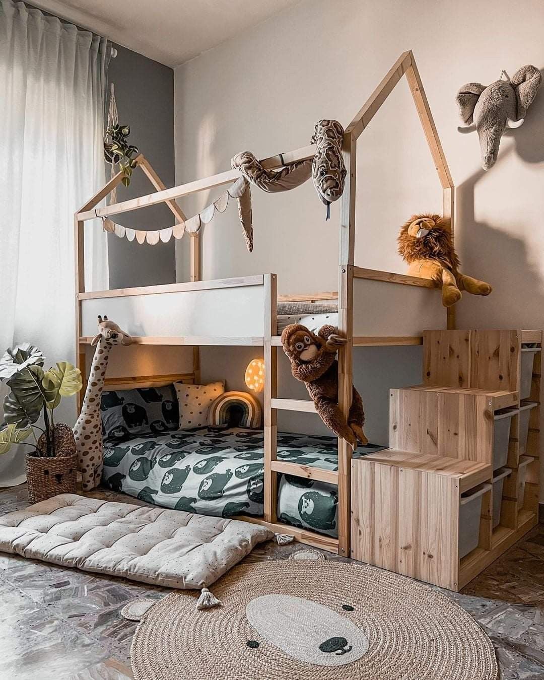 ikea-kura-hack-kids-bedroom-bunk-bed-with-storage-underneath-diy-kids-bed