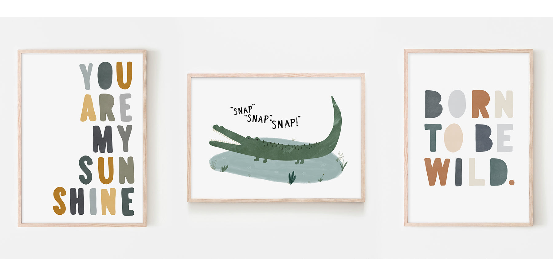 children's-wall-art-fun-animal-safari-theme-you-are-my-sunshine-print-gender-neutral-bedroom-decor-nursery-born-to-be-wild-print