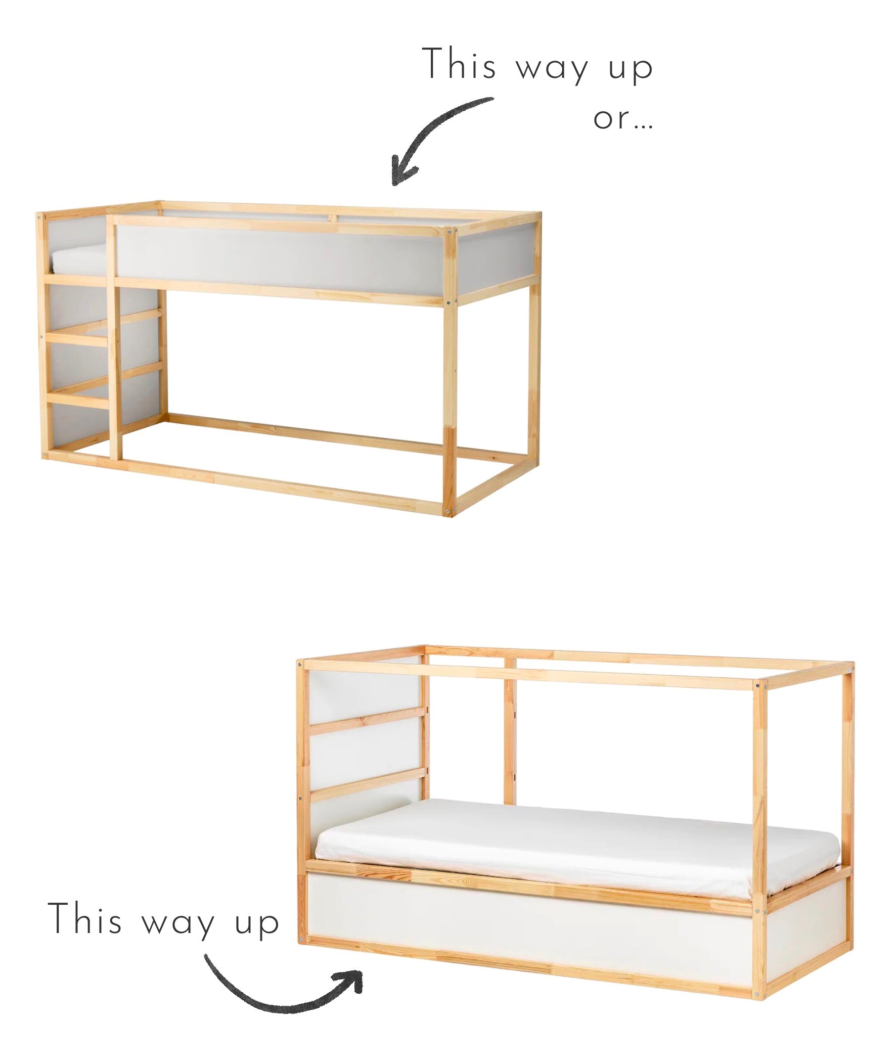 The Best IKEA KURA Bed Hacks for Kids Pretty in Art Ltd