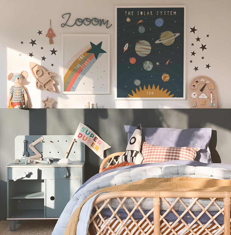 Find Out 42+ Facts Of Solar System Bedroom Decorations People Missed to ... - KiDs Space ThemeD Room Rocket Cushion Boys BeDroom IDeas Railings Farrow AnD Ball On Wall Space Prints Posters.jpgSQUARE 800x1000