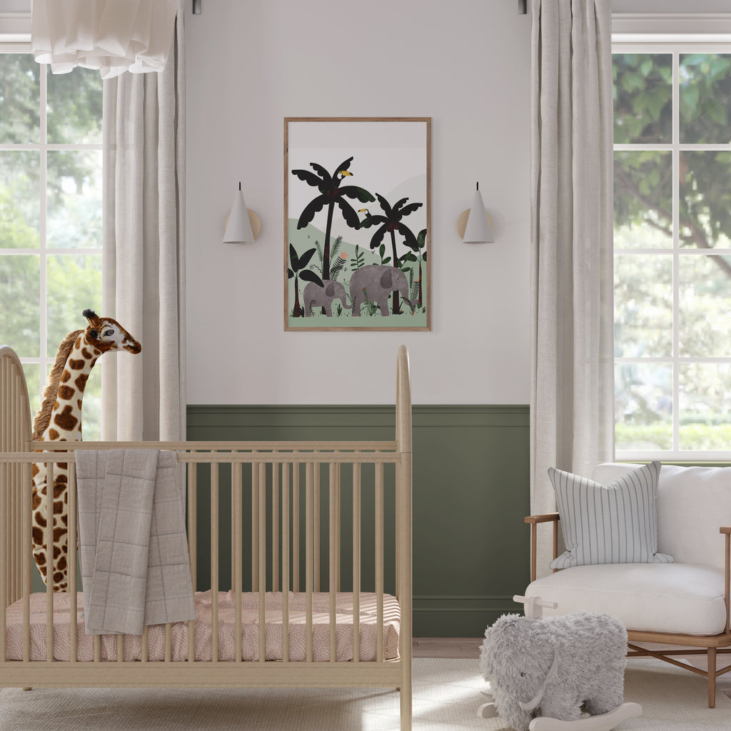 nursery-furniture-gender-neutral-nursery-decor-ideas-wooden-cot-wood-crib-modern-nursery-elephant-art-2.jpg