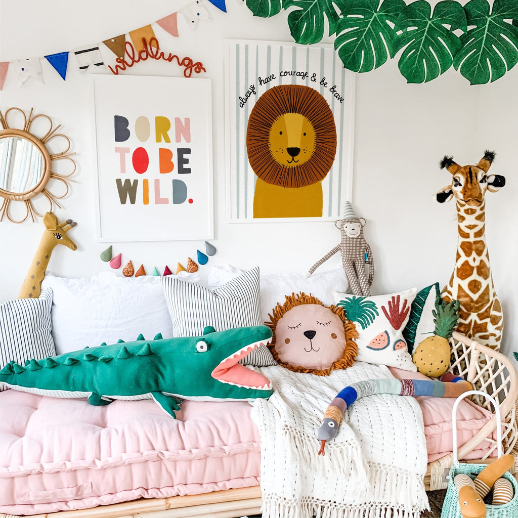 Born To Be Wild Print | Kids Wall Art | Pretty In Print – Pretty in ...