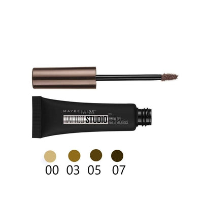 Maybelline tattoostudio waterproof eyebrow gel | Eyebrows | zed store