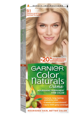 schijf Weg Plantage Garnier color naturals # 9.1 natural extra light brown