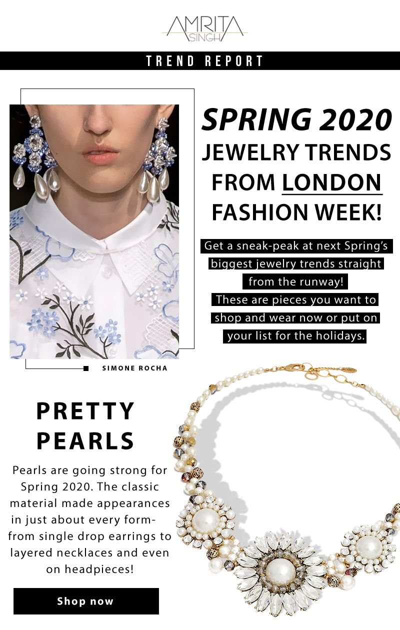 All The Jewellery Trends At London Fashion Week