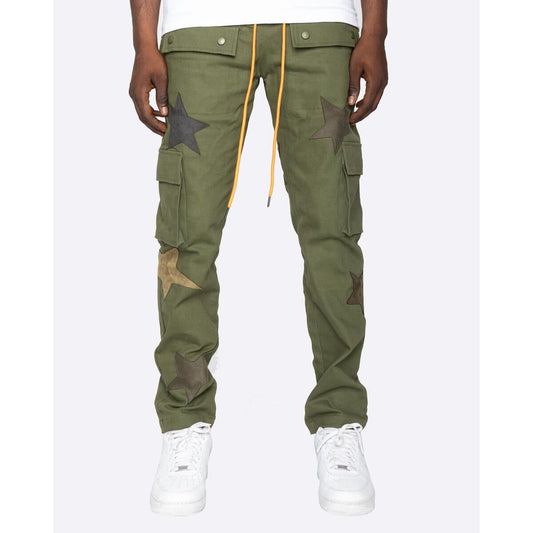 EPTM Camo Pocket Khaki Flare Pants