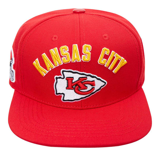 Pro Standard Kansas City Chiefs Stacked Logo Black Snapback