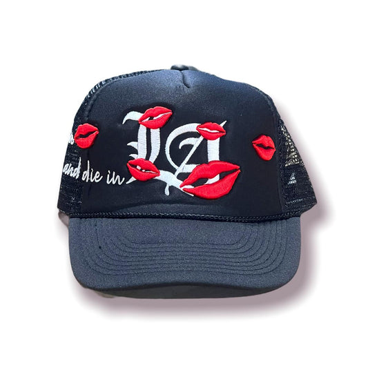OG L.A. Trucker Hat (Carolina Blue) – Product of LA