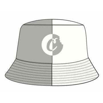 Cookies All City C-Bite Grey/White Bucket Hat (1559X6329)