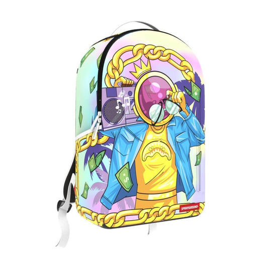 Backpack Sprayground OUT OF THIS WORLD MOUTH DLXSR BACKPACK Purple