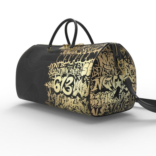 Sprayground Metallic Infinity Duffle Bag