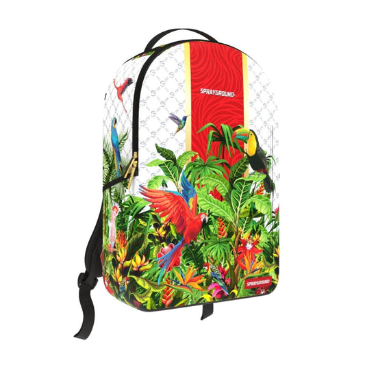 Sprayground Tropical Floral DLXSV Backpack