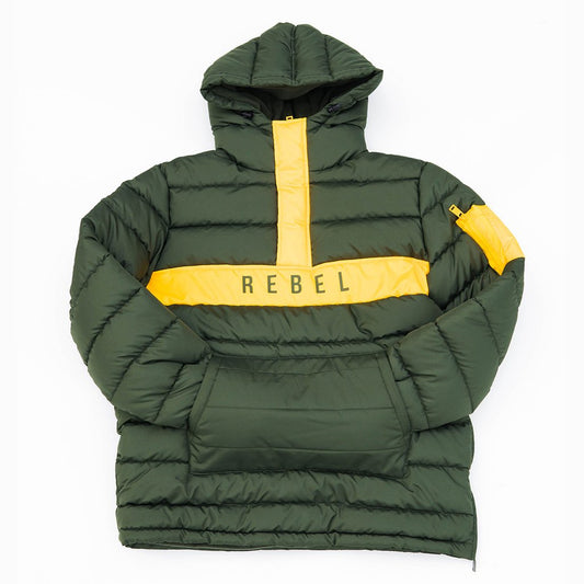 Rebel Minds Bubble Anorak Puffer Jacket Camo, Camo / Small