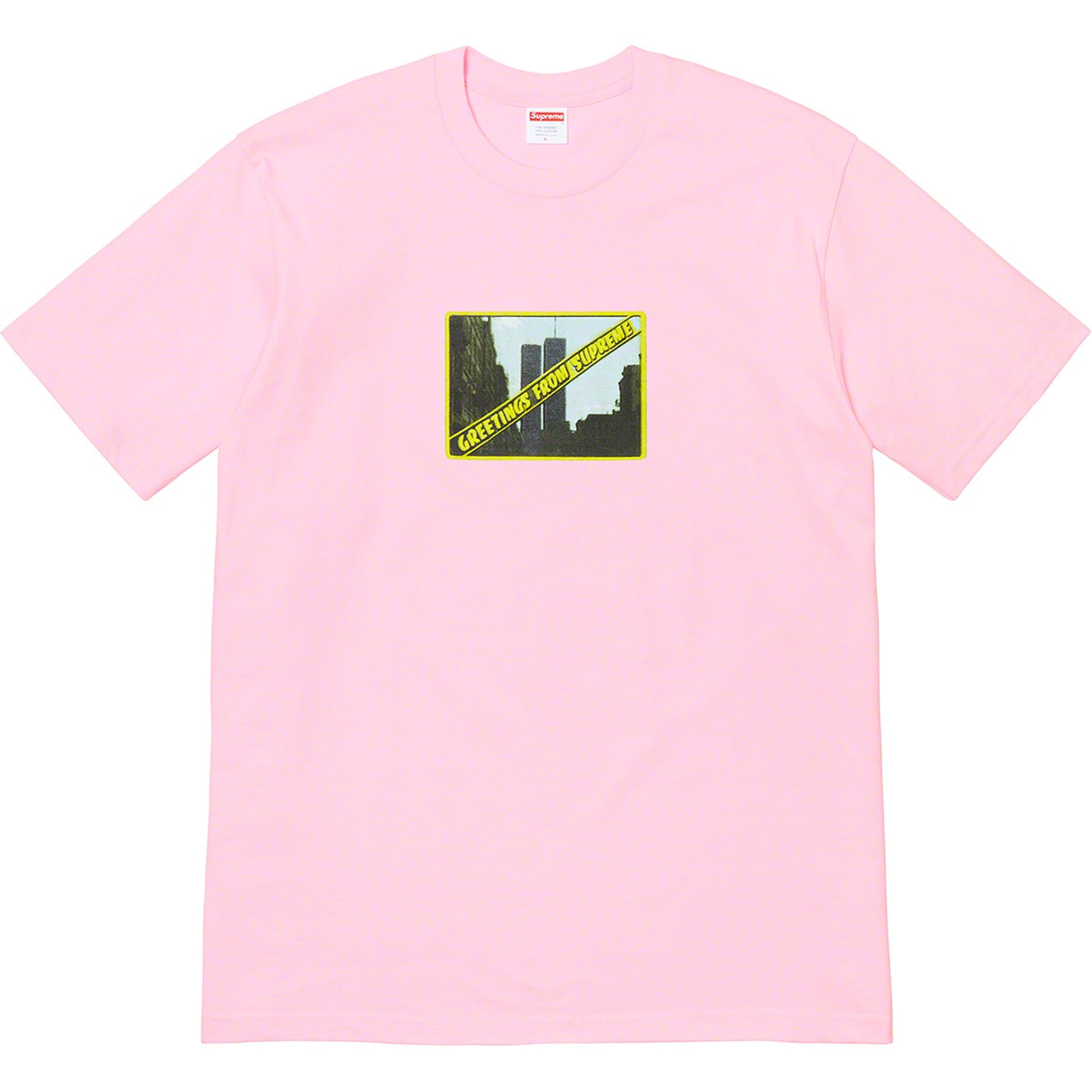 Supreme New York Tee - Light Pink – Fresh Society