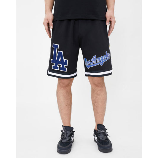 Pro Standard Dodgers Double Knit Shorts Grey