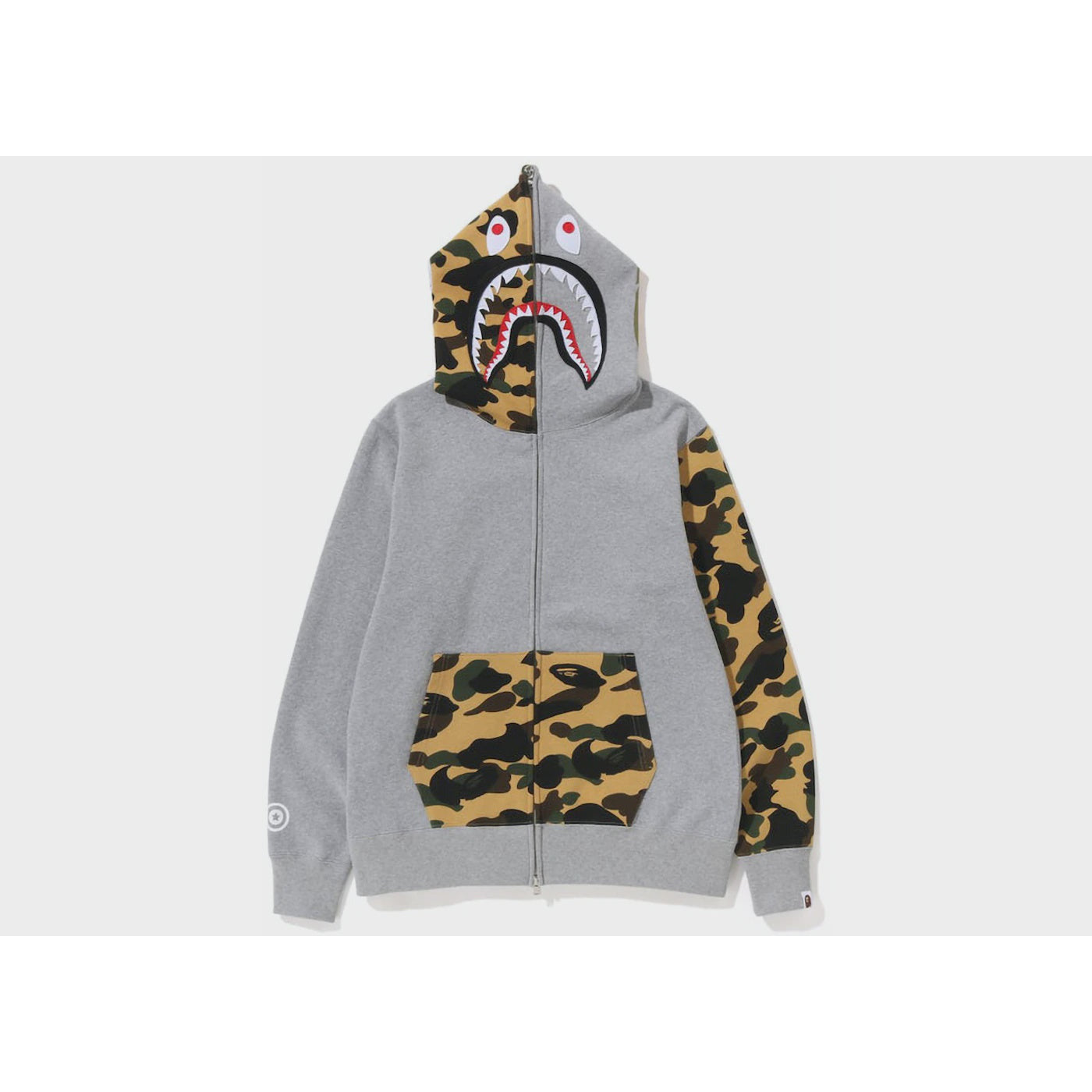 希少] 1ST CAMO ZIP FULL SHARK HOODIE - 通販 - guianegro.com.br