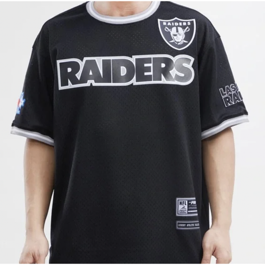 Pro Standard Mens NFL Las Vegas Raiders Mash Up Logo Hoodie FOR541864-BLK  Black