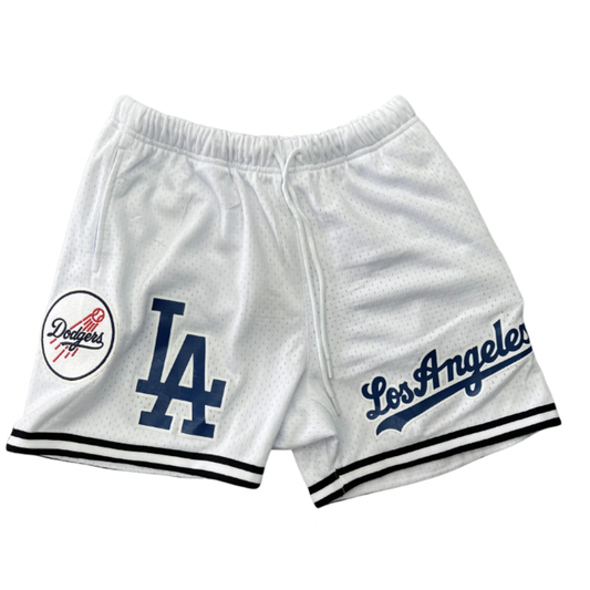 Los Angeles Dodgers Pro Standard Team Logo Shorts - White