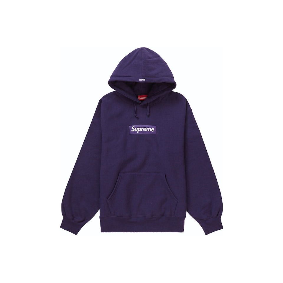 Supreme Box Logo Hoodie - Blue (FW23) – Fresh Society