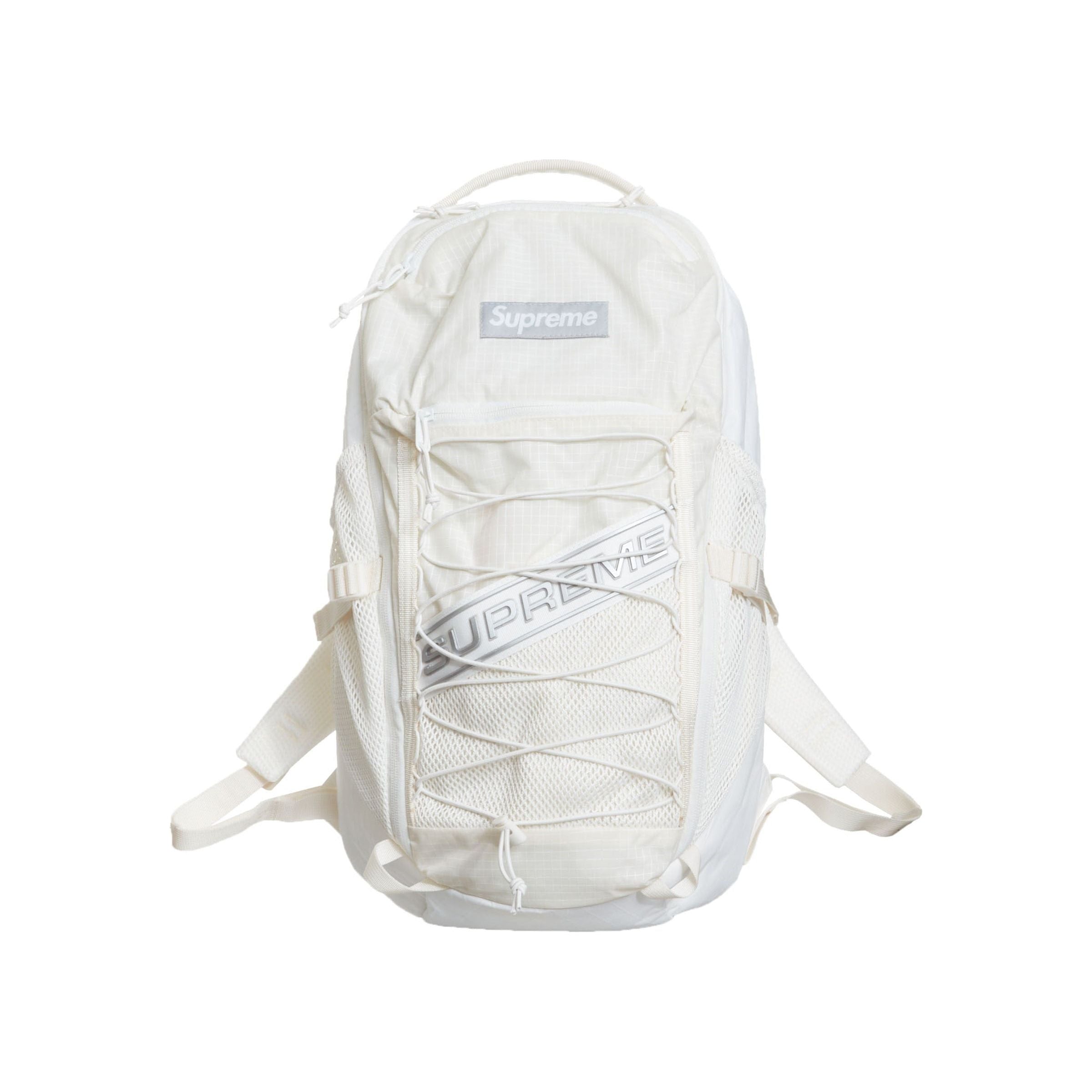 Supreme Canvas Backpack - White – Fresh Society