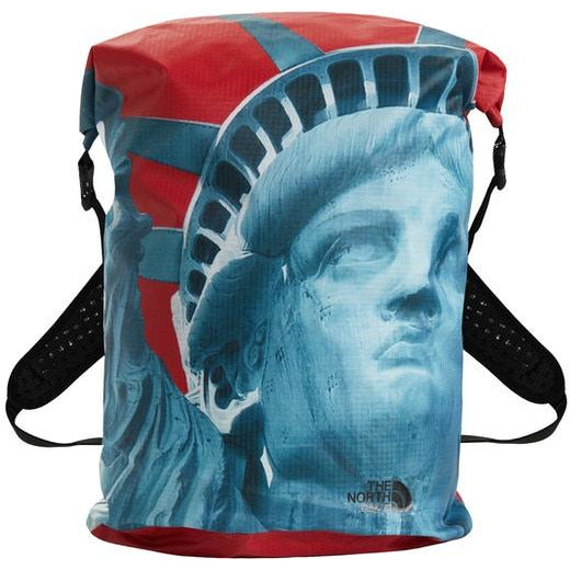 Supreme The North Face Bleached Denim Print Pocono Backpack