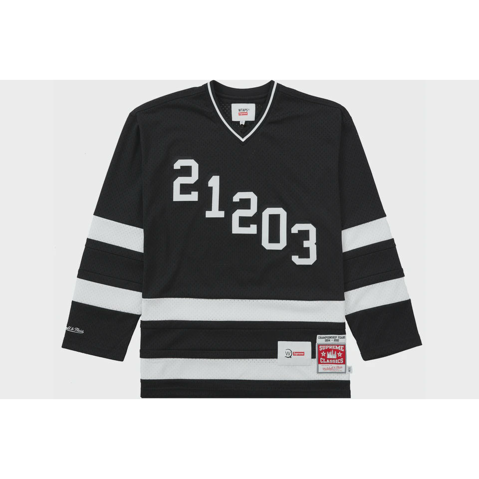 Supreme WTAPS Mitchell & Ness Hockey Jersey - Blue – Fresh Society