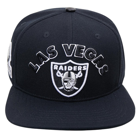 Pro Standard Unisex Las Vegas Raiders Snapback Hat in Black