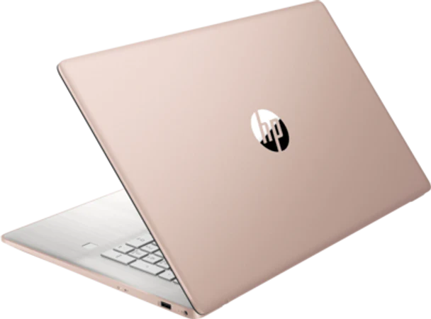 HP 17-cn0445nr 17.3" HD+ Notebook, Intel Celeron N4120, 1.10GHz, 4GB RAM, 256GB SSD, Win11H - 90H35UA#ABA