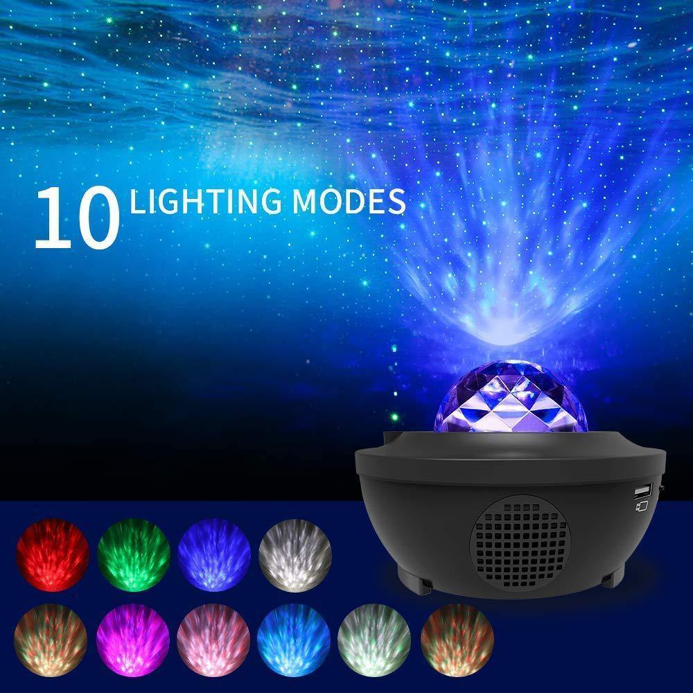 Galaxy Sky Projector- Bluetooth USB Voice Controlled Music Playing LED