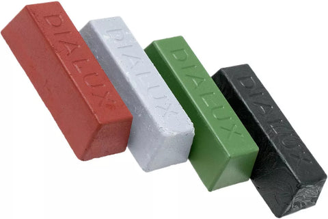 Dialux aluminum oxide pastes (red, gray, green, black)