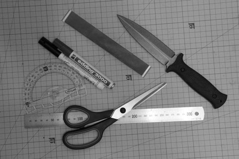 20 Degree Knife Sharpening Setup Gauge