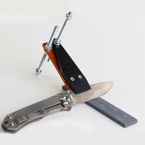 Adjustable Angle Knife Sharpener with two Stones
